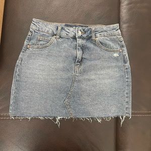 Denim skirt